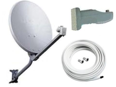 Kit Antena lnb e cabo coaxial